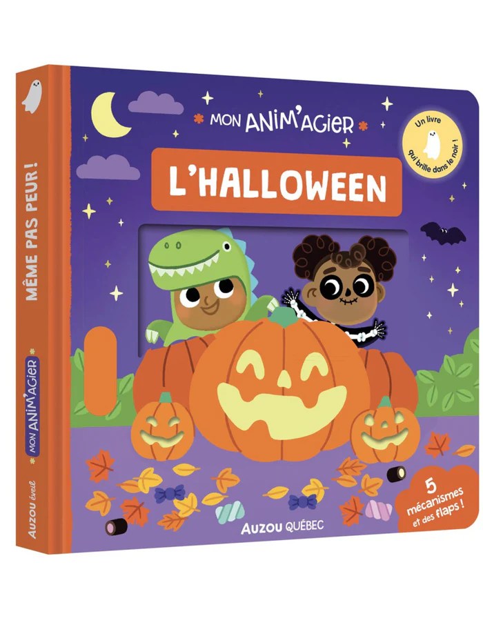 La magie de l’Halloween dans un livre&nbsp;phosphorescent